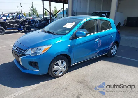 2024 Mitsubishi Mirage Es/Le z USA, uszkodzony, nr VIN ML32AUHJXRH020042